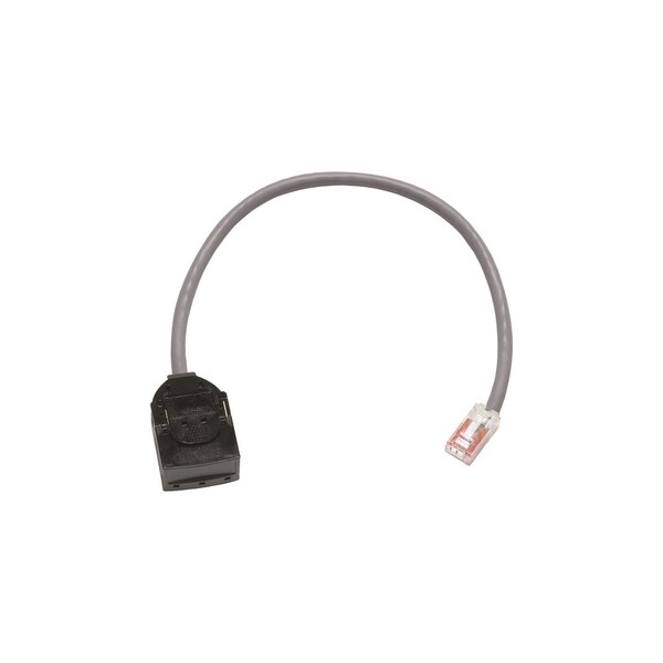 Commscope Systimax Solutions CBL ASSY 24-4P STR HYB CAT6, VISIPATCH/MOD PLUG 9' GRAY, CPC5312-03F009 CPC5312-03F009